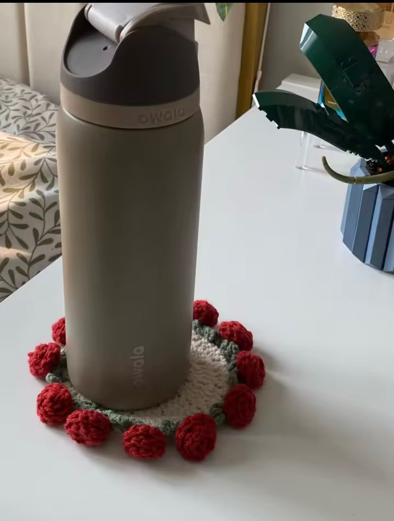 coaster in use